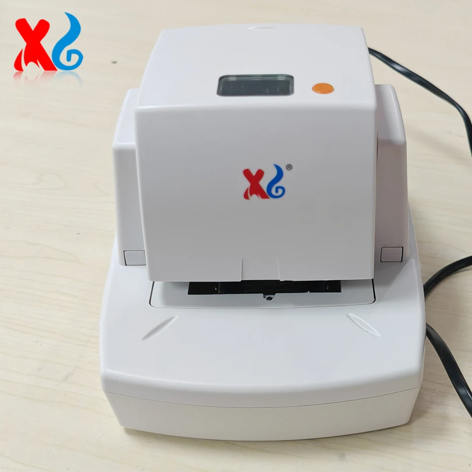 XG 자동 스테이플러 헤비 듀티 전기 스테이플러 테이블 스마트 센서 스테이플러 A3 A4 용지 LCD 멀티 조절 기계