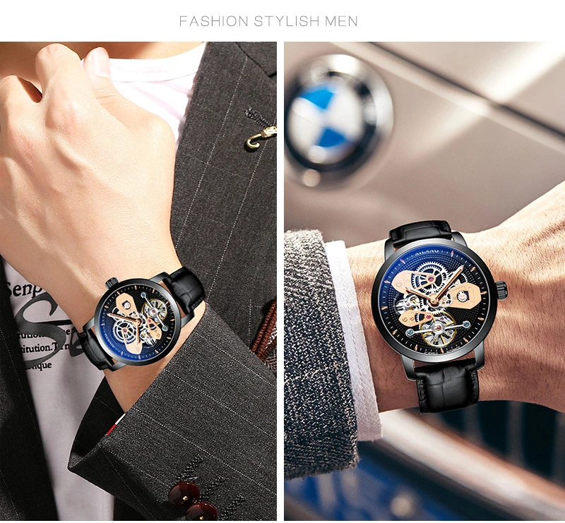 Orologio da polso di lusso AILANG, orologio da polso da uomo in acciaio inossidabile impermeabile con tourbillon, automatico, meccanico, Relojes Hombre_voghion.com