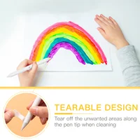 12Pcs Blending Stumps Tortillions Set Sandpaper Pencil Pointer Drawing Tools Sketch Charcoal Pencils Art Supplies 2