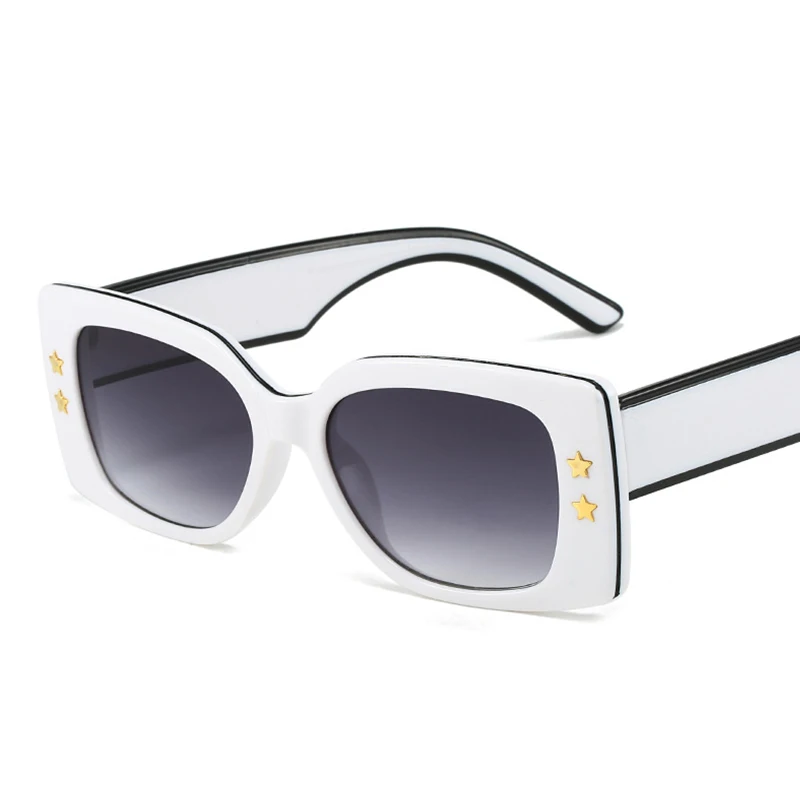 Fashion Brand Square Sunglasses For Women Luxury Designer Big