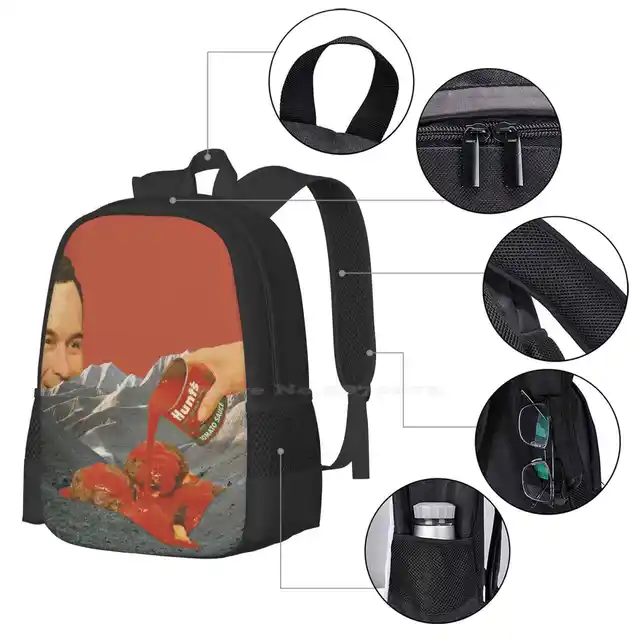 Tomato Mountain School Bags Travel Laptop Backpack