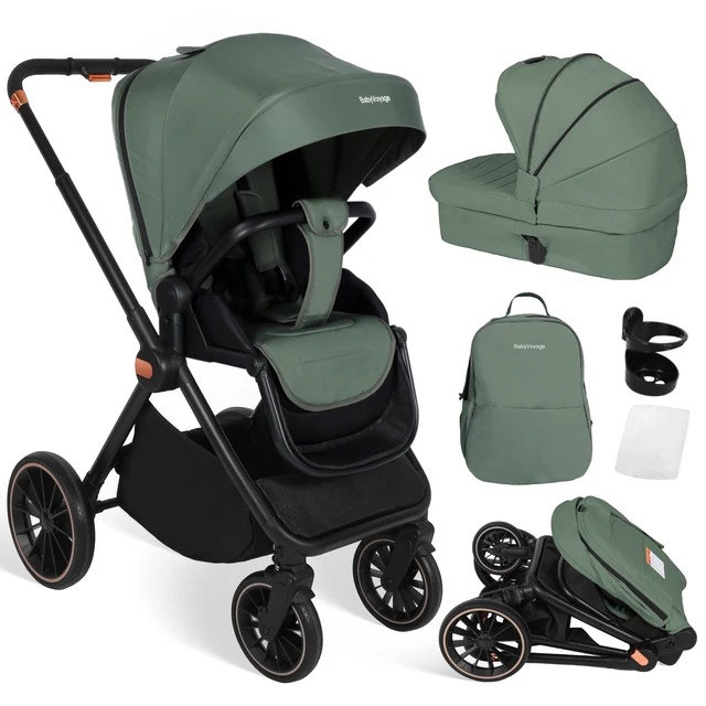 Poussette de sécurité légère 2 en 1 pour bébé, siège bidirectionnel pour nouveau-né, poussette multifonctionnelle, Stock ue, poussette pour bébé pliante facile 1