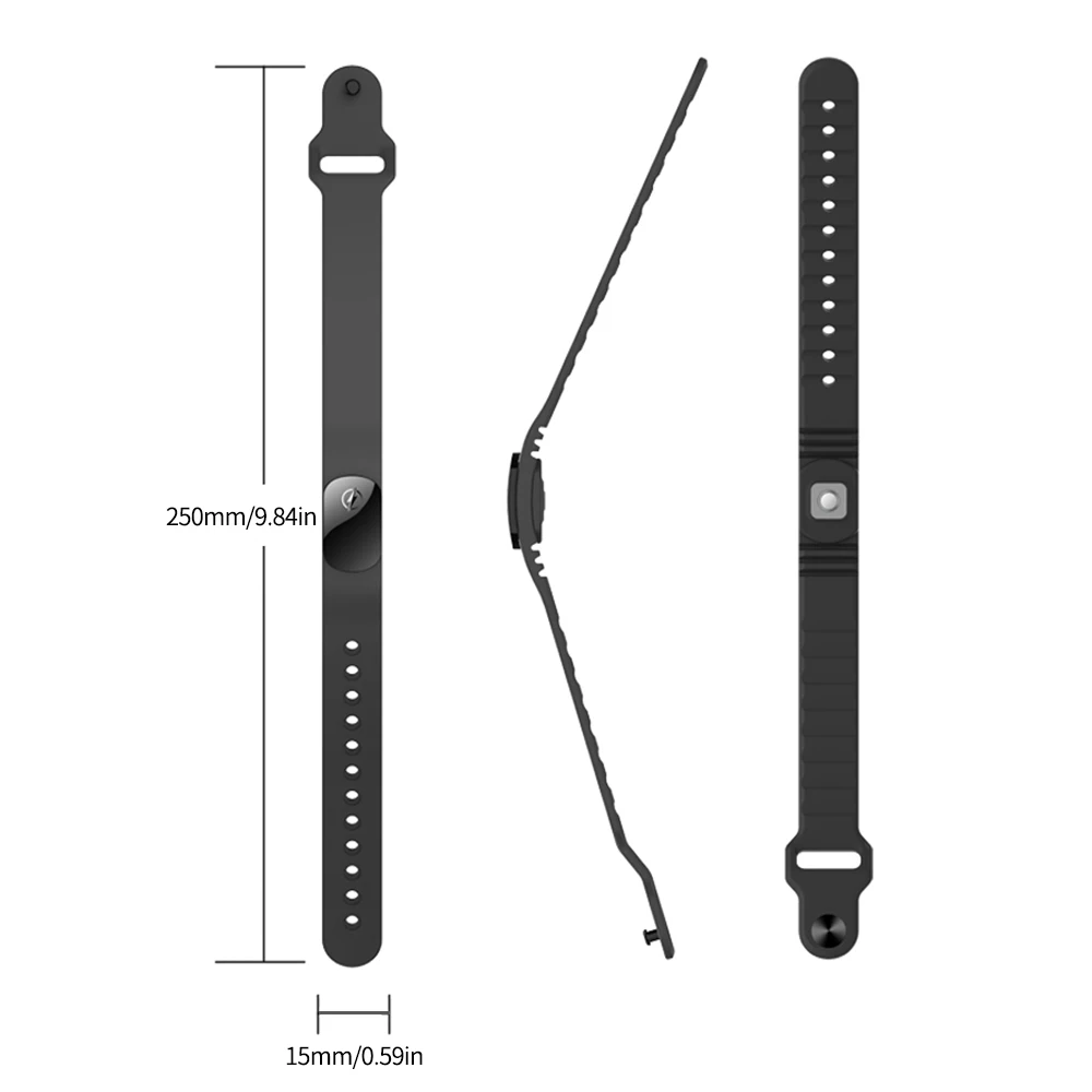 Hot Sales M12-SE Anti-static Silicone Bracelet Men Women Fashion Waterproof Adjustable Winter Human Body Static Eliminator 6