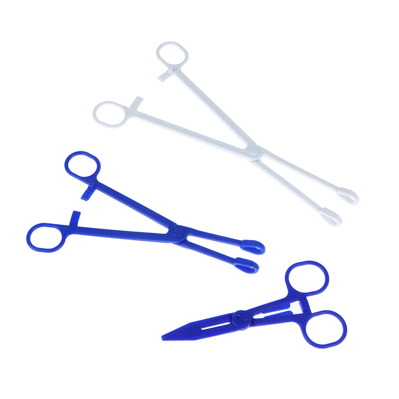 thumbnail image 4 of 1 pinza hemostática de plástico para uso médico, alicates de boca afilada, pinza de esponja de algodón quirúrgica, herramientas de primeros auxilios para exteriores, 4 of 6