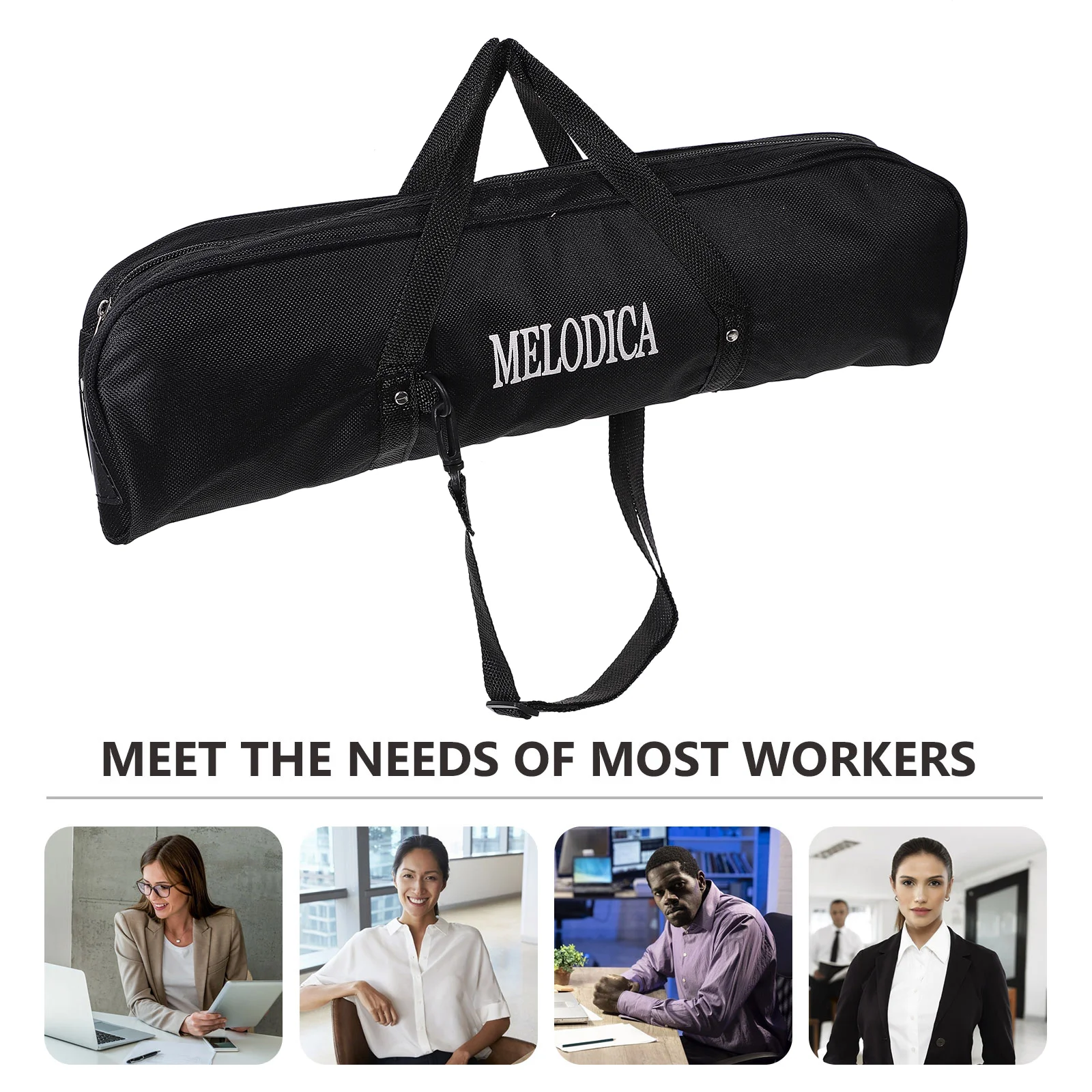32 Key Melodica Carrying Case Keyboard Piano Storage Bag Musical Instrument Melodica Bag Shoulder Strap Handle For Travel piano keys melodica