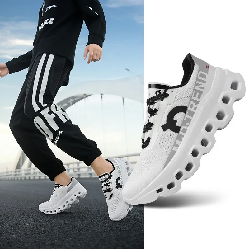 Trainers Tennis Sneakers Sneakers Gym Athletic Casual Sport Marathon Jogging Comfortabl on Professional Cloud Running Shoes Men