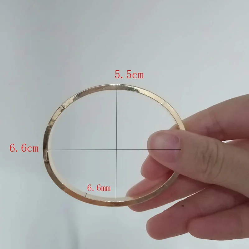 Women's Trendy Metal Luxury Brand Bangle Bracelet Woman Man Rose Gold Color Wristband Bangles Gift Bracelets Femme 2024 New degi