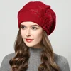 2024 New Autumn and Winter Korean Edition Fashion Versatile Rabbit Hair Knitted Wool Hat for Women Thickened and Plushed Warm Ea 4