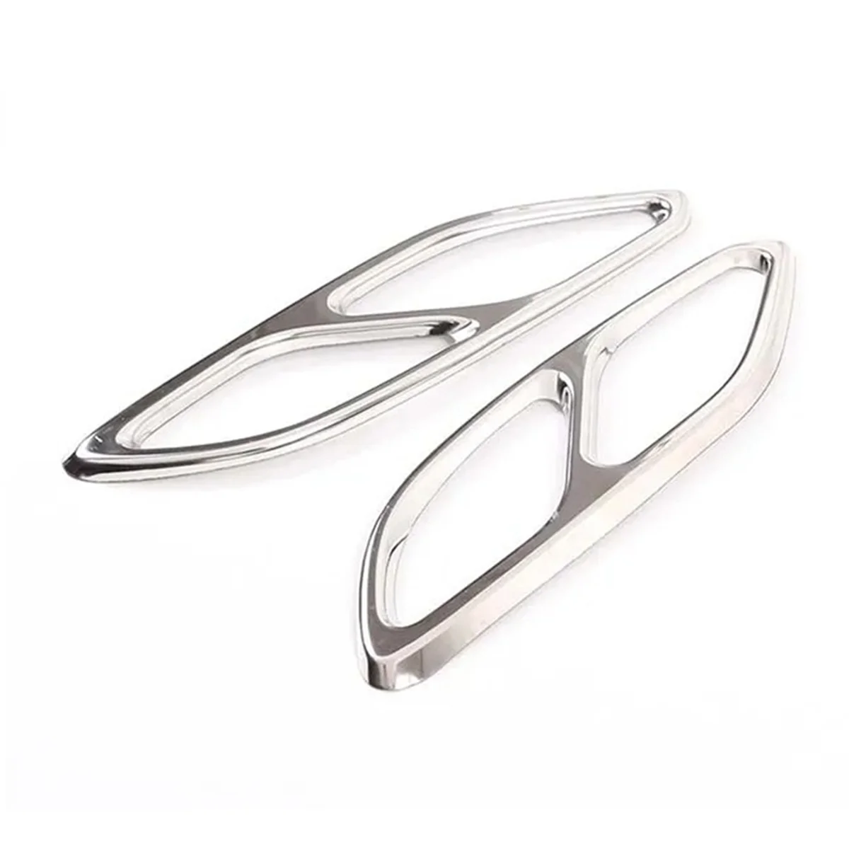 

For Mercedes Benz CLA Class C118 W118 2020-2023 Car Tail Muffler Exhaust Pipe Cover Trim Exterior Accessories -