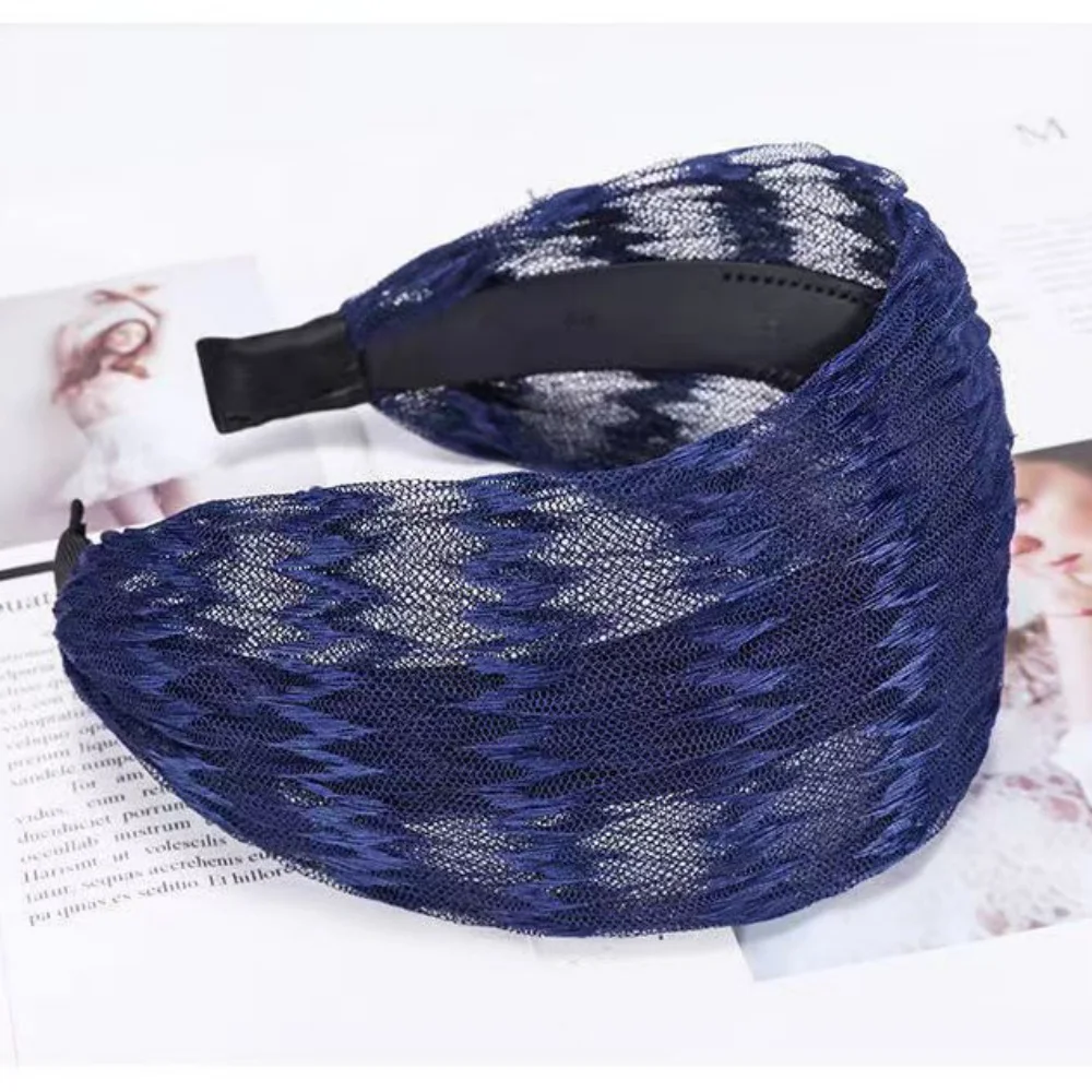 طوق رأس دانتيل فاخر للنساء