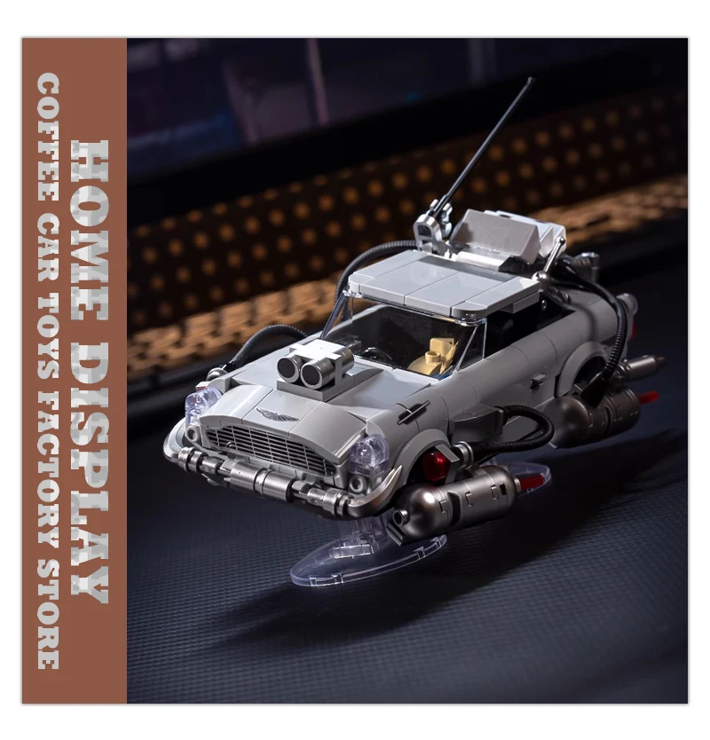 NEW High-tech Future Cars Building Blocks Model Science Fiction Vehicle Bricks 2 In 1 Racing Children Toys Adult Kids Gifts