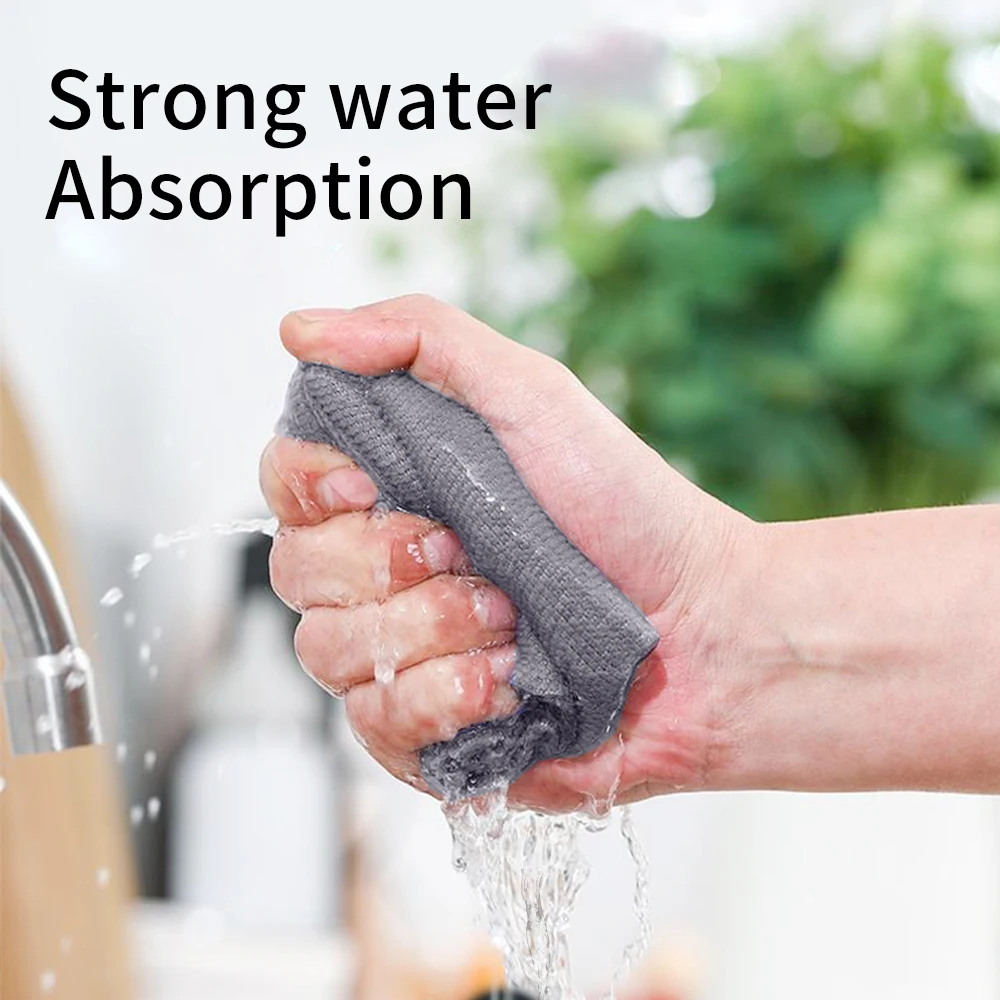 Wholesale microfiber cleaning cloth, kitchen and household cleaning, super absorbent washing microfiber towels 4
