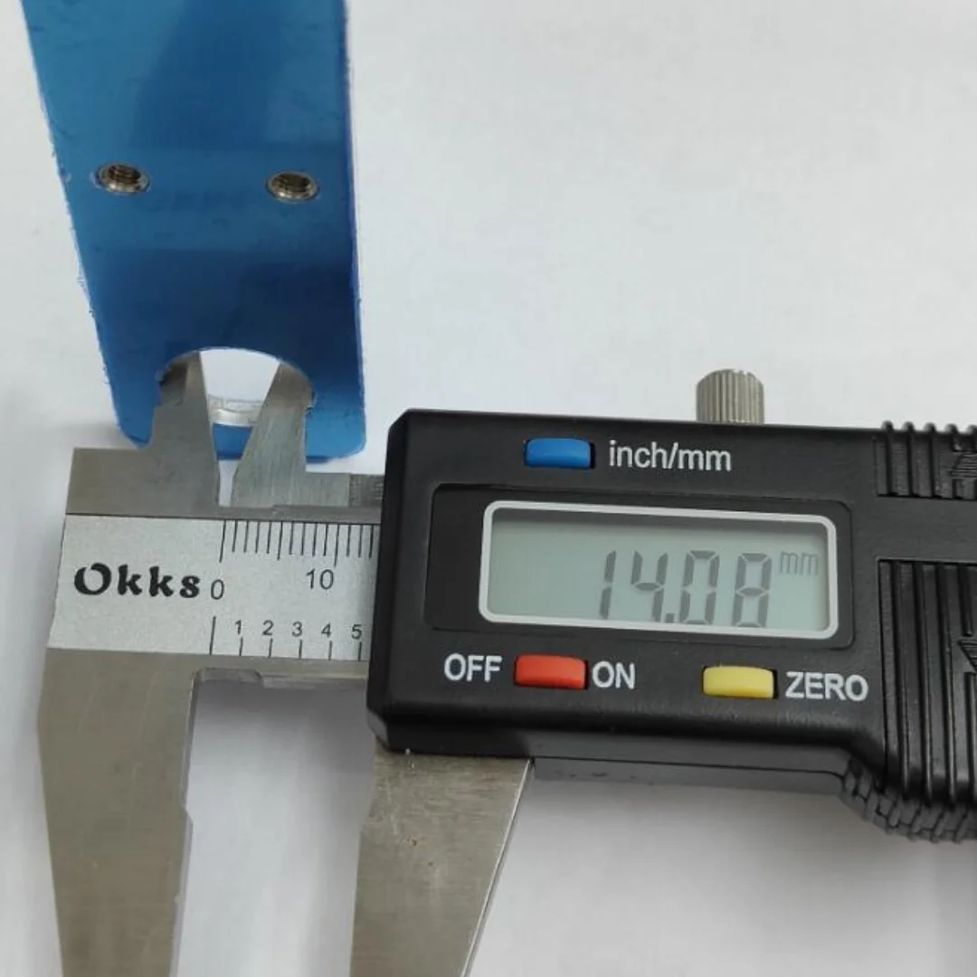 5pcs 10pcs Aluminum Connector Hole Distance 64cm Hole inner diameter 14mm Lithium Battery Super-Capacitor High Conductivity