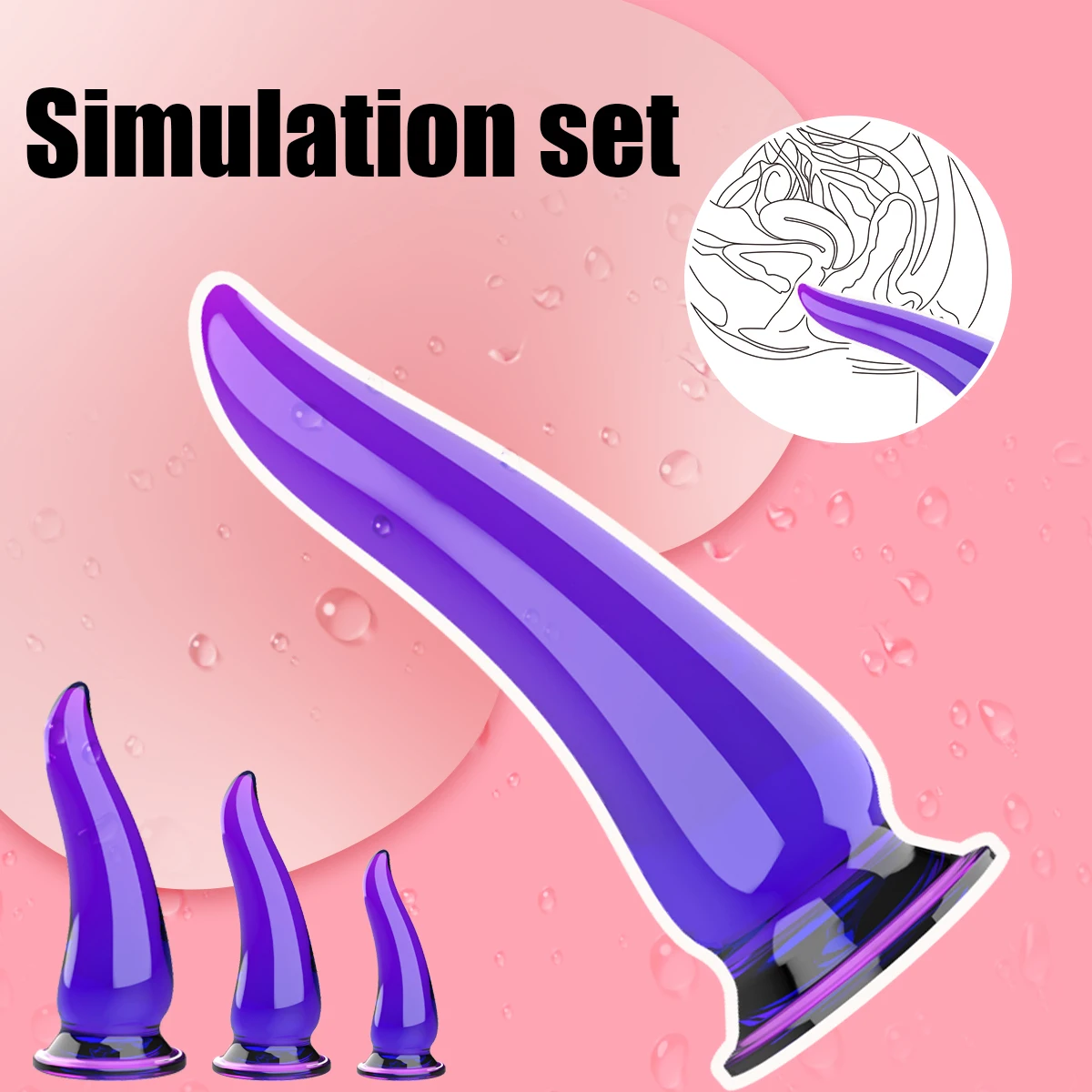 Octopus Dildo Suction Cup Tentacle Sex Toy For Woman Man Wide Anal Plug Vaginal Dilator/Stimulator