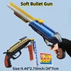 Mini Toy Gun for Boys Soft Bullet Shotgun Double-barrel Short Spray Mid-fold Burst Pistol Shooting Games Gift 1