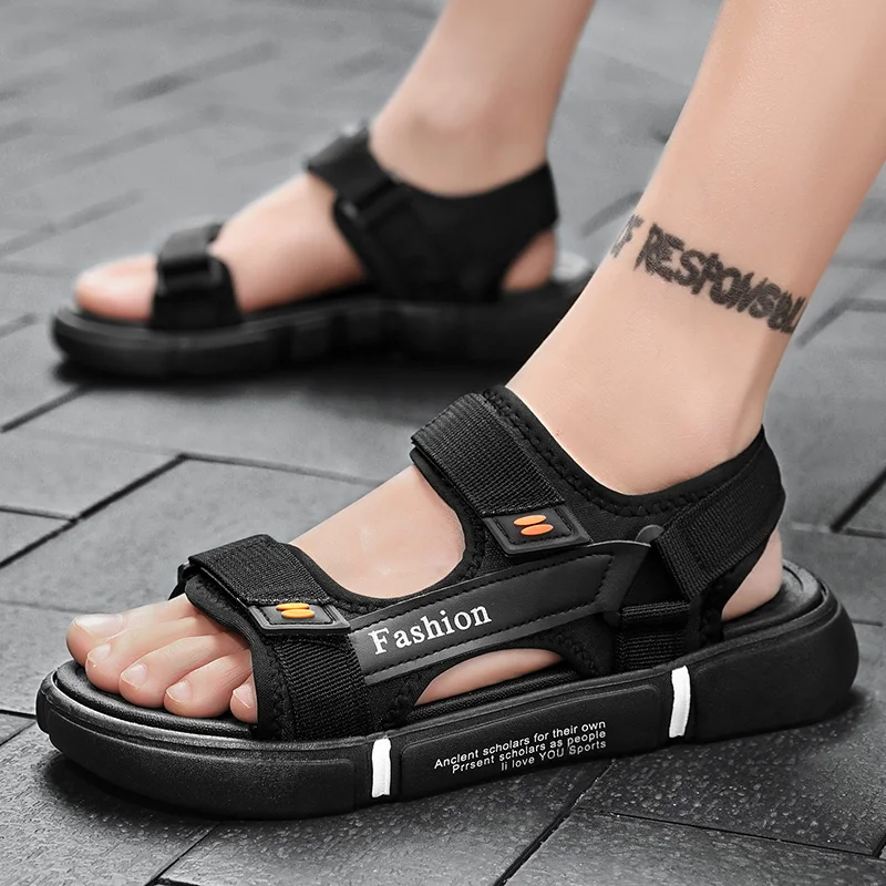 Men's Summer Sandals Outdoor Non-Slip Mountaineering Hiking Beach Slippers Casual Sports Shoes
