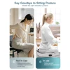 Orthopedic Chair Cushion Memory Foam Office Chair Cushion Car Seat Support Waist Pillow Massage Buttocks Coccyx Cushion Back Pad 5