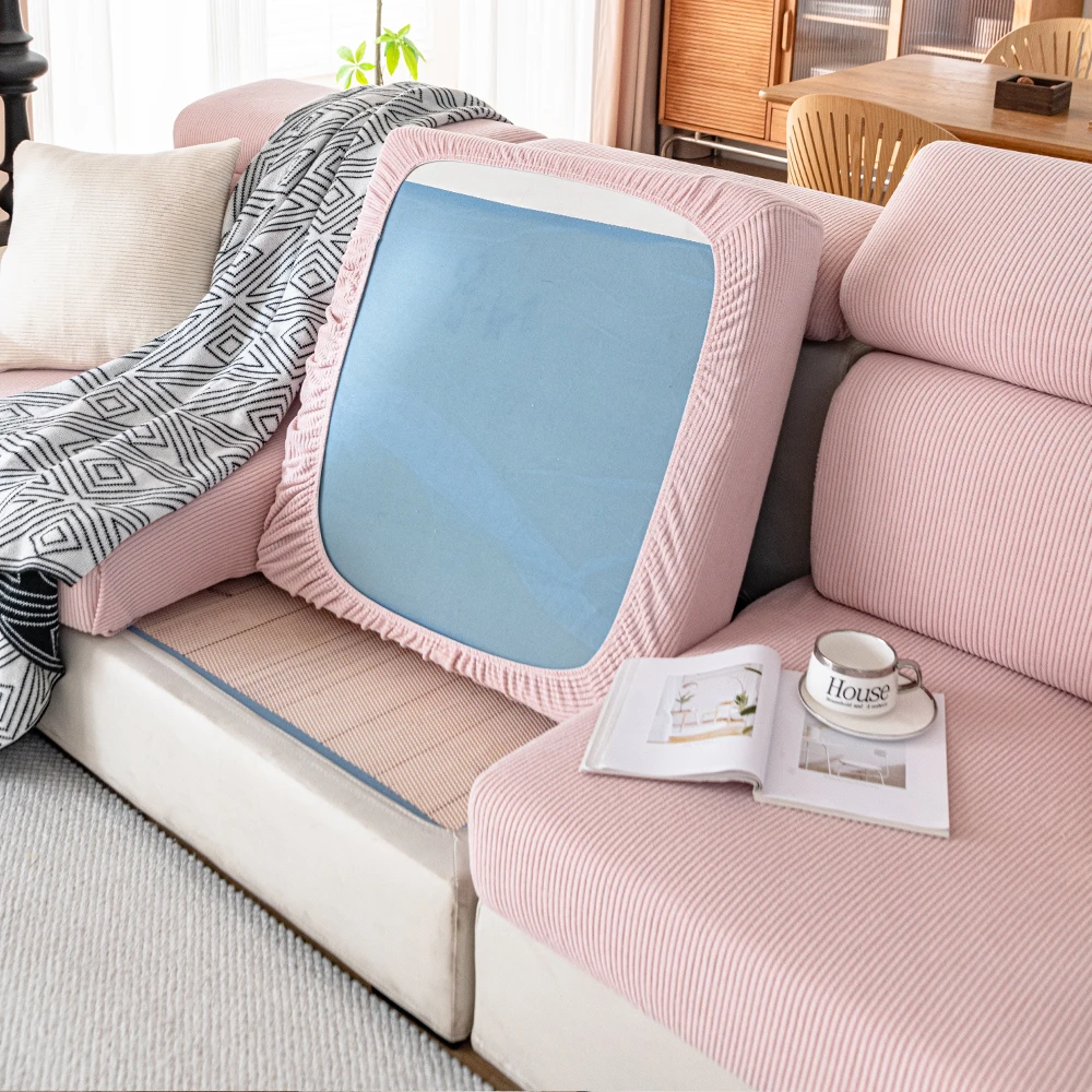 Jacquard Sofa Seat Cushion Cover 11