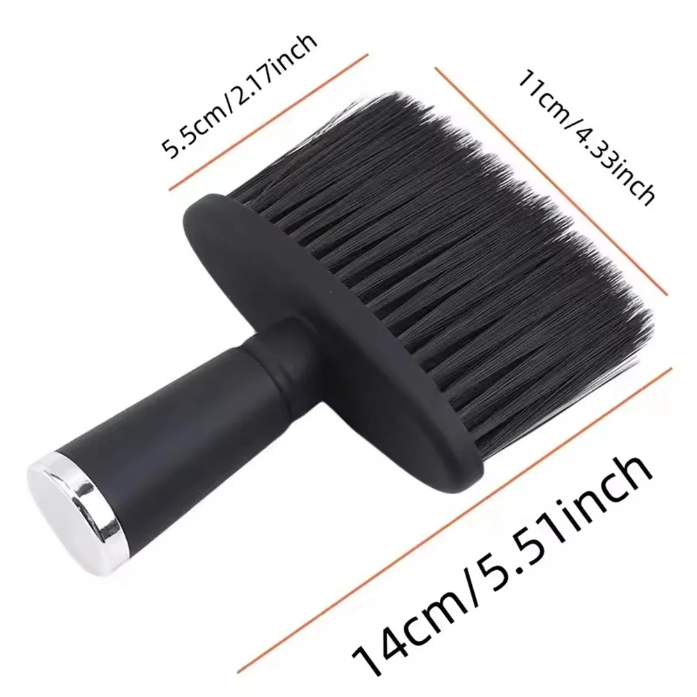 Professional Soft Neck Face Duster Brush 1pcs Barber Hair Clean Hairbrush Beard Brush Salon Cutting Hairdressing Styling Tool