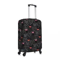Mickey Mouse Graffiti Suitcase Cover Travel Protection Holiday Strectch Luggage Accesories 2
