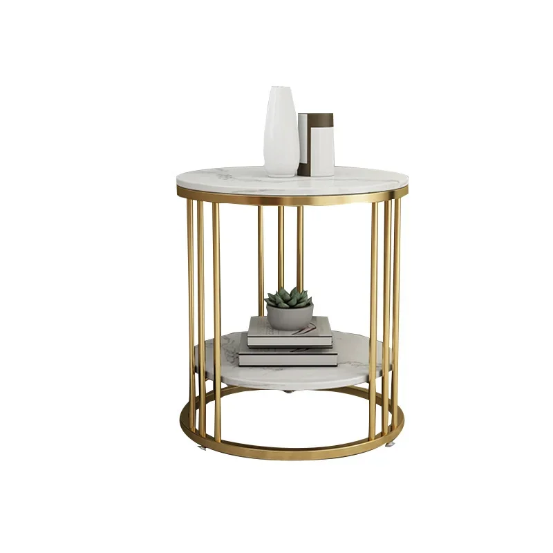 

IHOME Nordic Sofa Side Table Light Luxury Modern Minimalist Living Room Small Coffee Table Ins Style Drop shopping