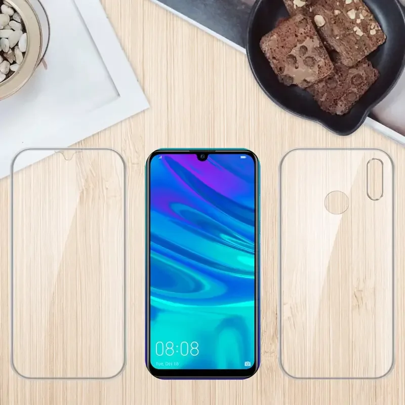 360° Dual Layer Full Body Shockproof Silicone Phone Case with Hard PC Cover