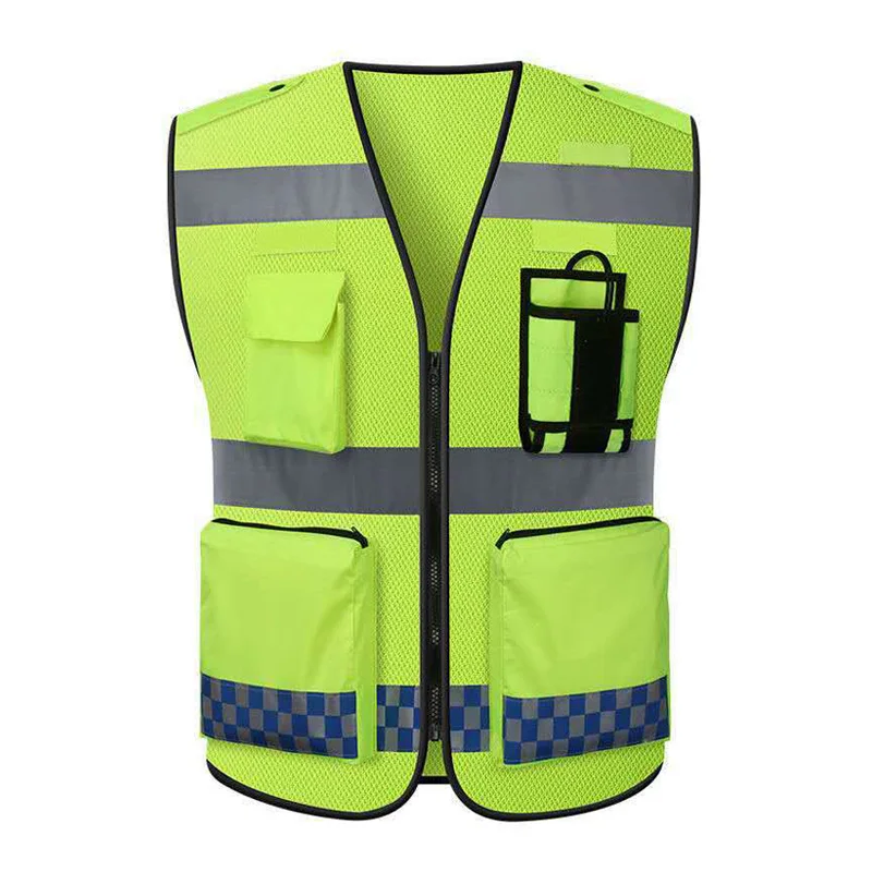 Security High Visibility Reflective Safe Vest Motorcycle Safety