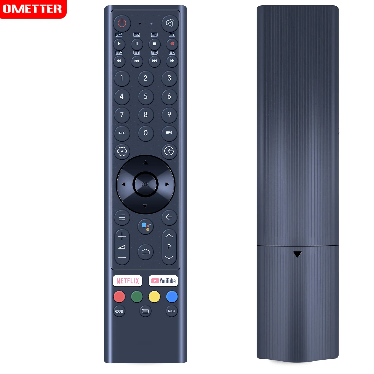 Controle Remoto de Busca de Voz Substituído para Sansui Qilive Android tv Smx65e1uad Smx58f3uad Smx55f3uad Smx50f3uad - Image 6