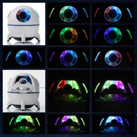 Portable Mini Air Humidifier 220ML Space Capsule Cool Mist Desktop Aromatherapy Water Diffuser with Led Light for Kid Gift 2