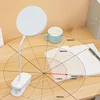 Led Table Lamp USB Rechargeable Night Light With Folding Clamp Study Stand Read Lamp Touch 3 Modes Dimming Eye Protection Light 3