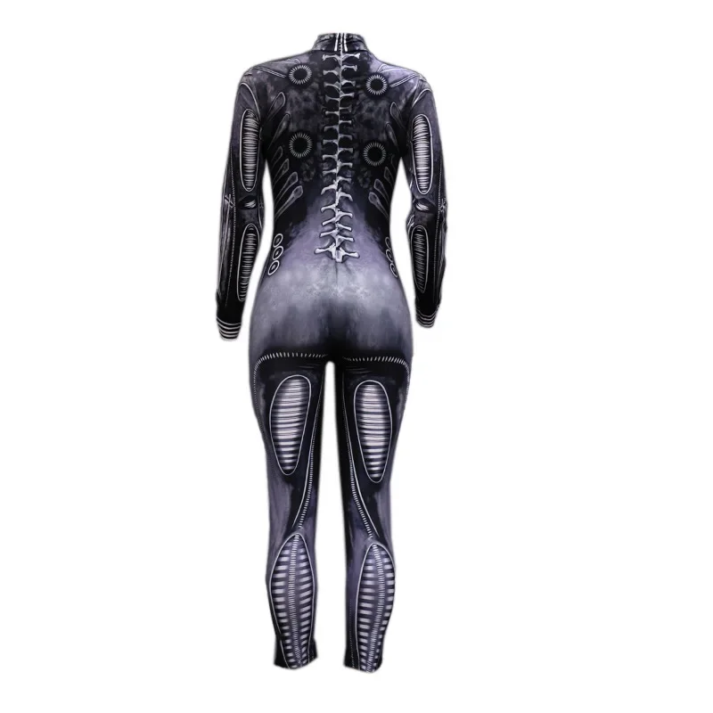 Halloween Devil Ghost Specter Jumpsuit Women Cosplay Skeleton Jumpsuits Carnival Party Performance Scary Costume halloween costumes