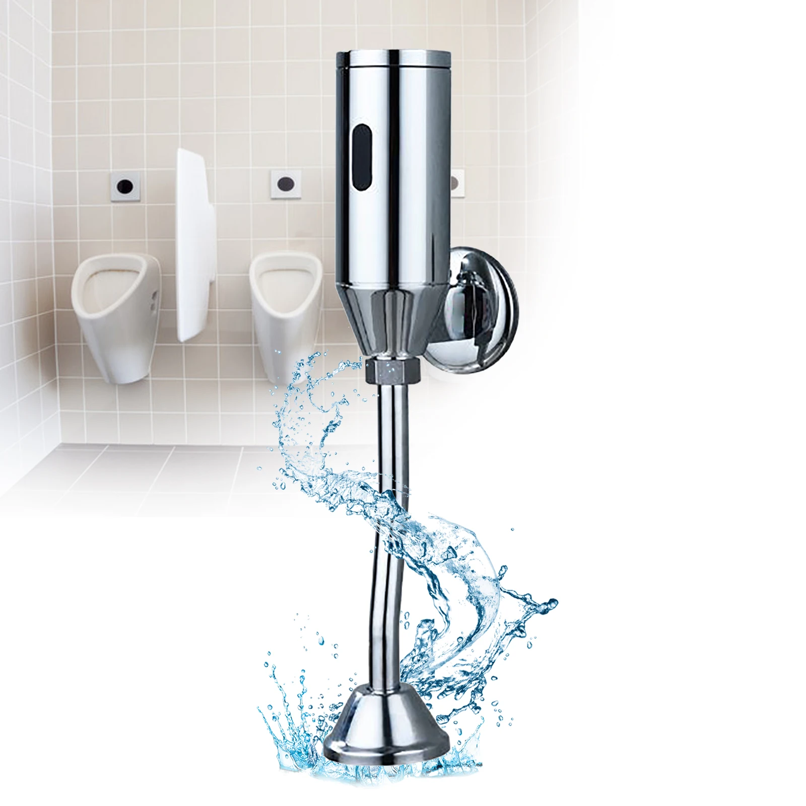 Urinal Flush Valve toilet automatic flusher Brass Bathroom Toilet Wall Mounted Intelligent Automatic Sensor Touchless
