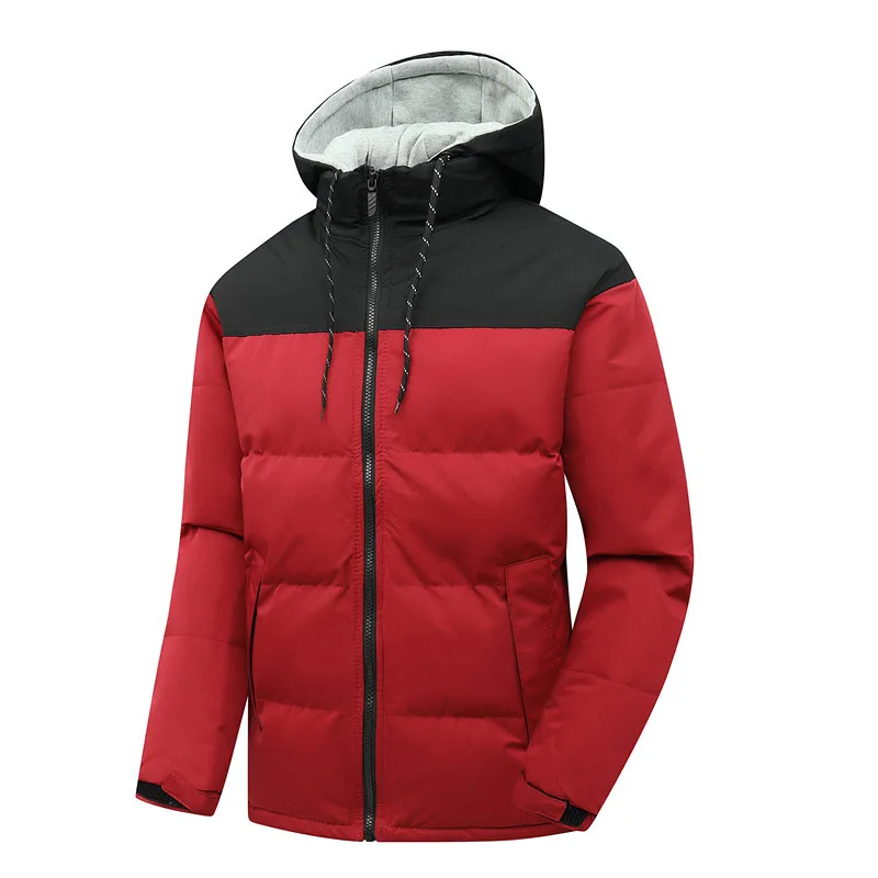 2022 Winter Cotton Padded Jacket Men's Jacket Men's Winter Clothes Korean Style Trend Handsome Winter Warm Padded Jacket Men