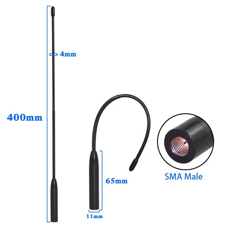 868/915MHZ/902-928MHZ/ 1.2G/ 1.4G/WIFI2.4G 소프트 휩로드 소프트 안테나 SMA 남성 무 지향성 고 이득 수신 GSM 안테나