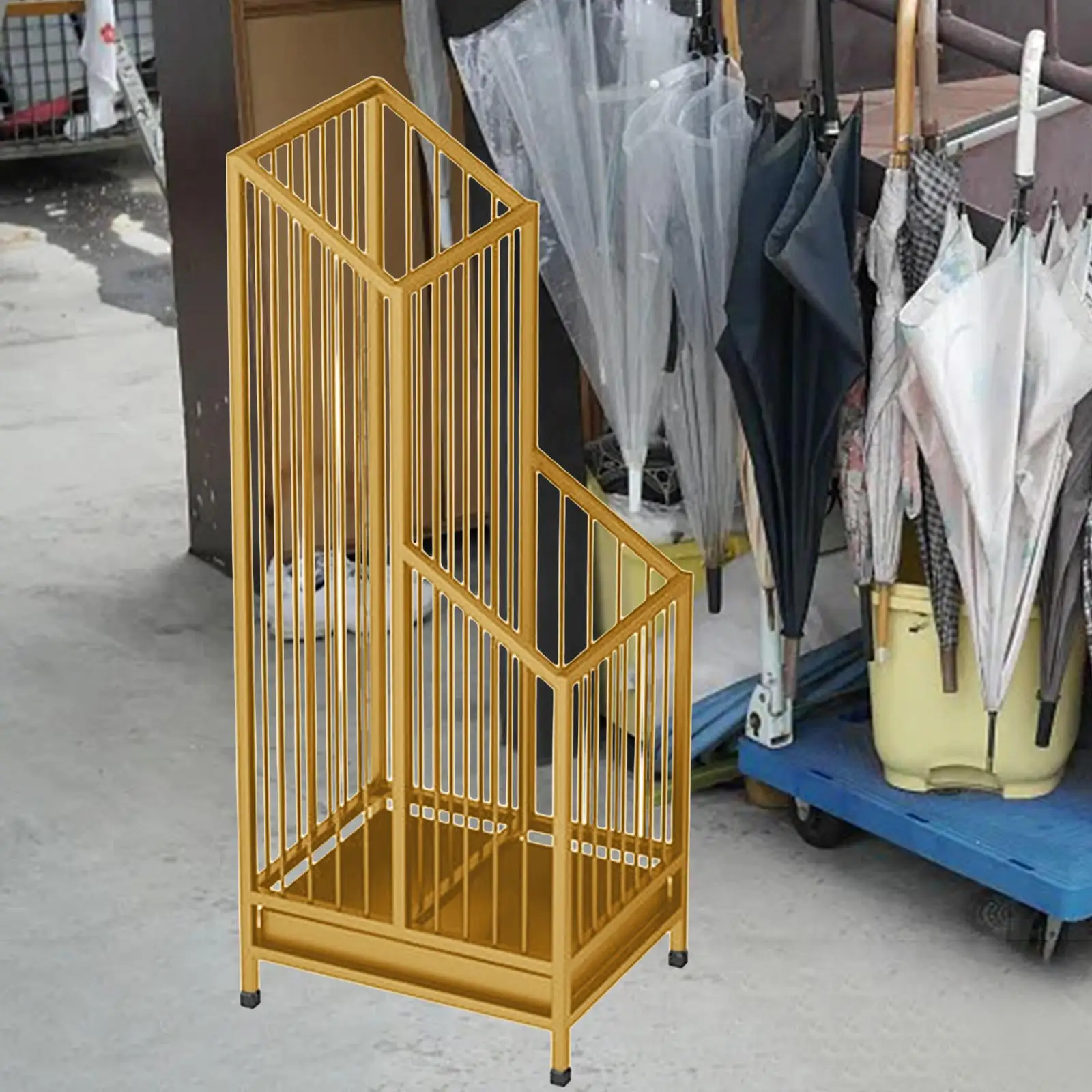 Standing Umbrella Holder Sturdy Parasol Storage Rack Freestanding Umbrella Storage Box Office Bar Hallway Home Entryway