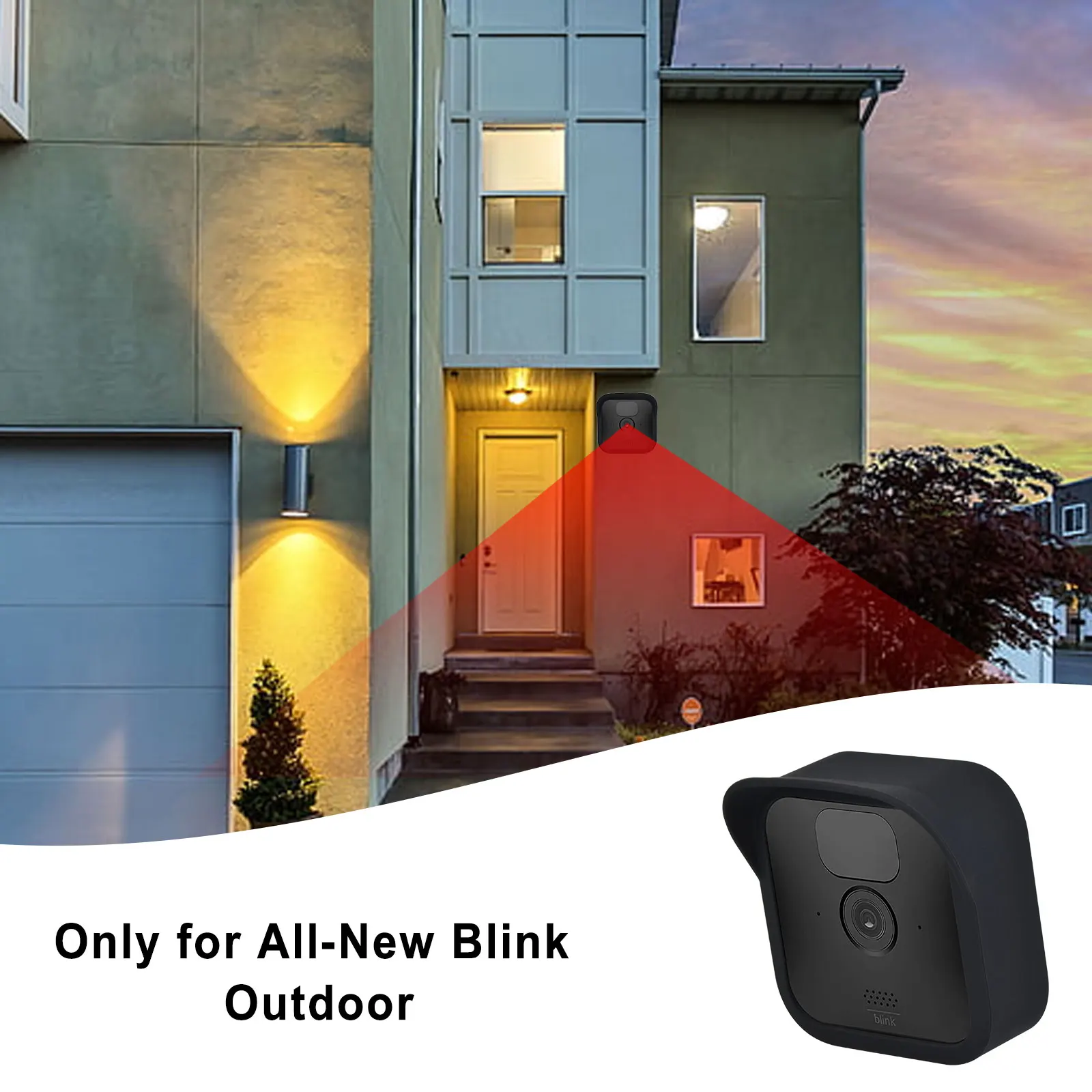 Blink Indoor Telecamera Blink 2 Coperture In Silicone Per Telecamere Blink XT2, Esterno/Interno | Anti-Pioggia, UV E Polvere | Facile Installazione Silicone Per Esterni Blink Home Security - Foto 8