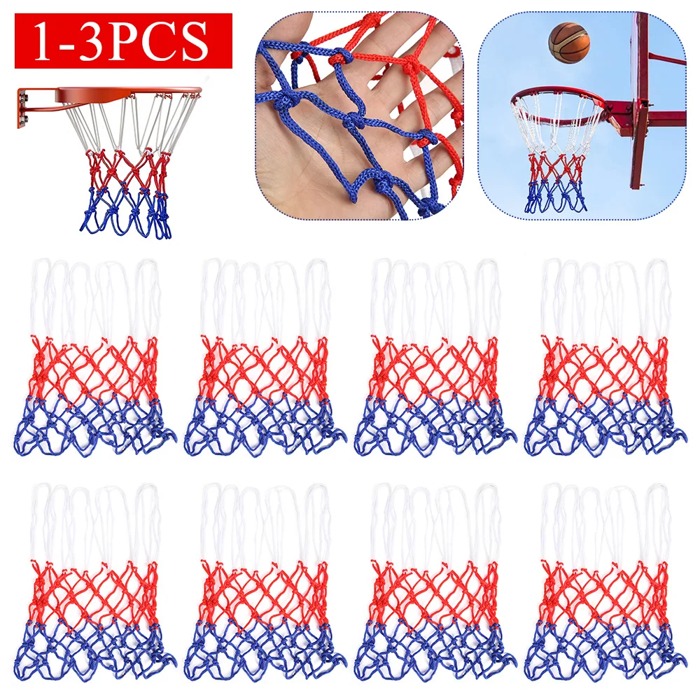 Basketball Net 39/50cm Rim Mesh Standard Sports 12 Loops Durable Outdoor Hoop