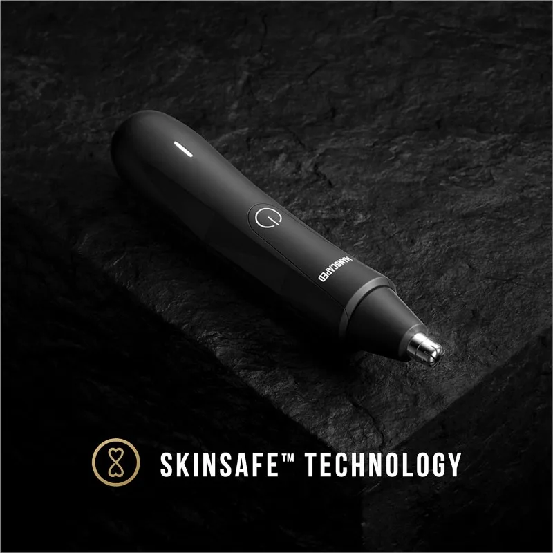 MANSCAPED™ The Weed Whacker™ Nose and Ear Hair Trimmer – 9,000 RPM Precision Tool with Rechargeable Battery, Wet/Dry, Easy to 2