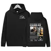 Rapper HARD GZ Tour 2025 Hoodie Men's Fleece Hip Hop Pullover Sweatshirt Unisex Retro Fashion Oversized Hoodies Loose Streetwear 1