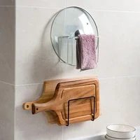 Rack Shelf Stand Multi Layer Space Saving Rustproof Cutting Board Practical Kitchen Organizer Pot Lid Holder Iron Art Home WF 5