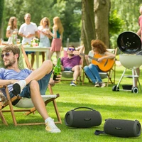 TRIBIT StormBox Lava 80W Portable Bluetooth Speaker Built-in Powerbank, APP Control, IP67 Waterproof for Outdoor, Camping, Party - Image 6