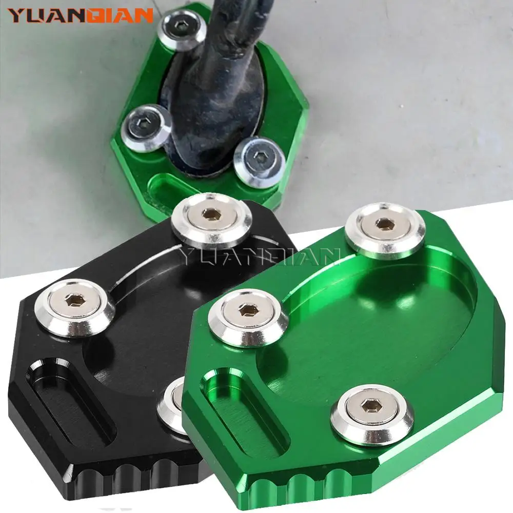 

Для Kawasaki EX-6 EX6 2012 2013 2014 2015 2016 2017 CNC боковая подставка увеличитель пластина удлинитель