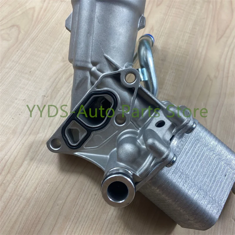 NEW 55566784 Engine Oil Cooler Oil Filter Assembly Aluminium For Chevrolet Cruze Sonic Trax Buick Encore 1.4L 650039 88179-91400