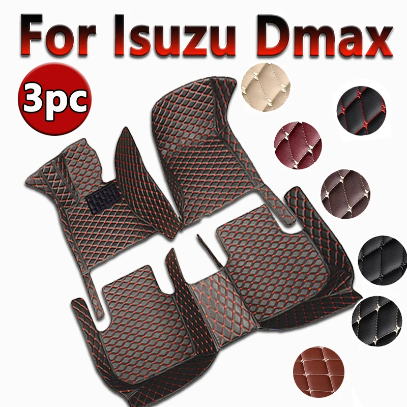 

Car Floor Mats For Isuzu Dmax D-max 2020 2019 2018 2017 2016 Auto Accessories Decoration Leather Carpets Waterproof Protect Rugs