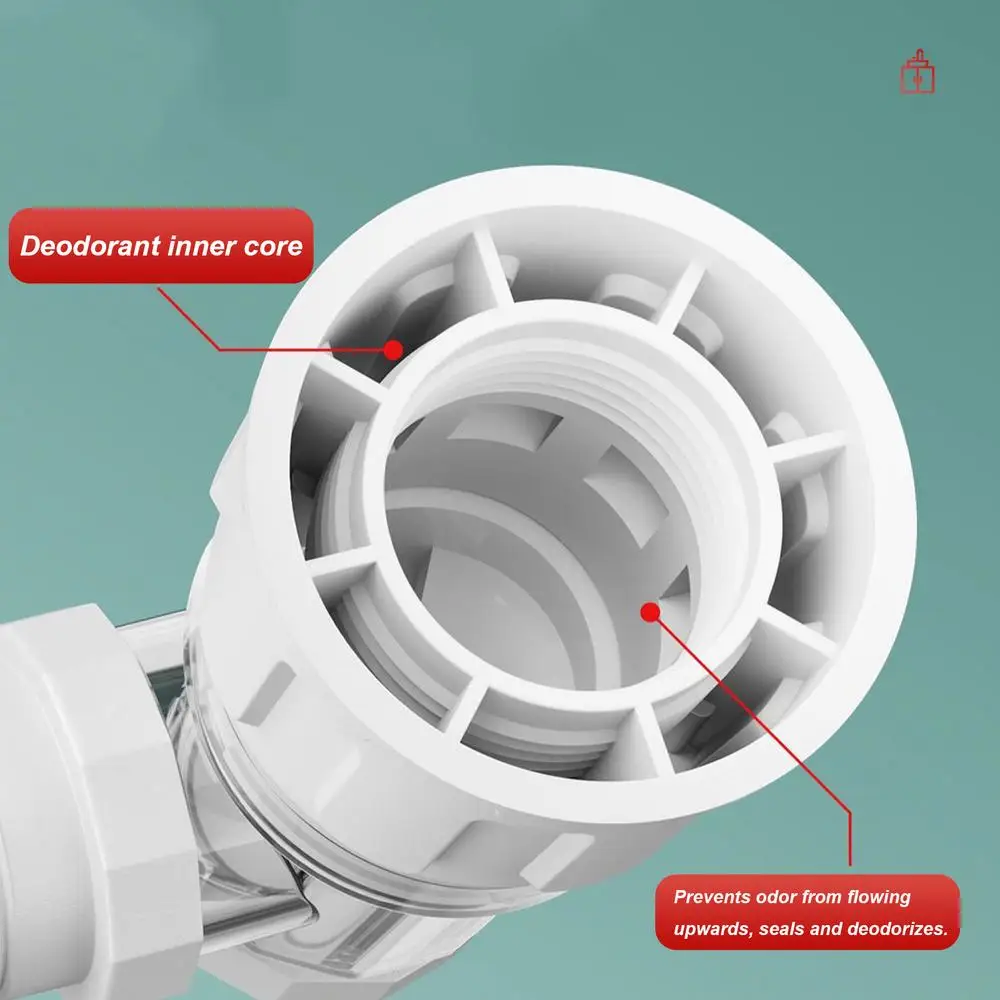 Retractable Anti Odor Drain Pipe Image 3