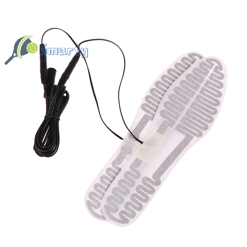 야외 스포츠 온열 깔창 발 워머 전기 난방 패드, 원적외선 난방 요소, DIY 신발 액세서리, 12V, 1 쌍