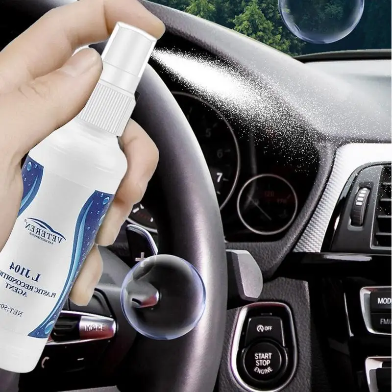 

50ml Car Refurbishment Agent Leather Retreading Car Cleaning Agent 1.76 Oz Leather Refurbishment Car Leather Conditioner Boats