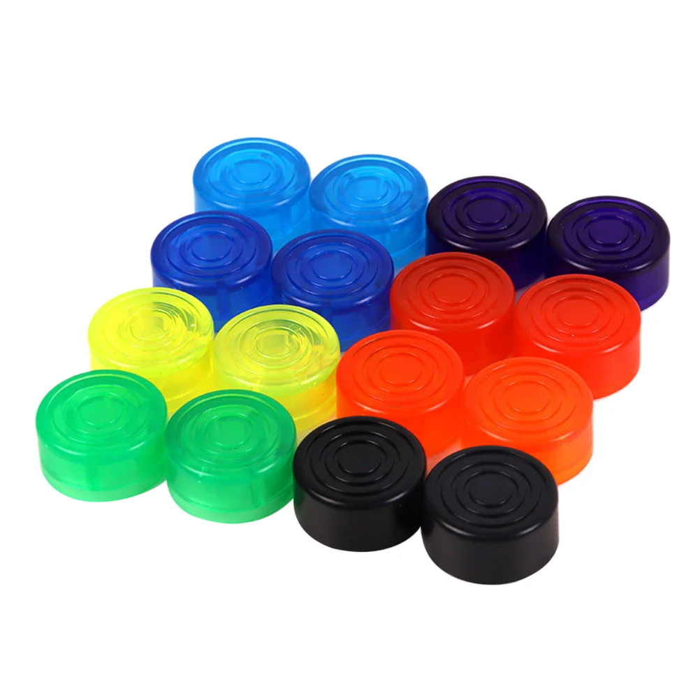 

Guitar Effect Footswitch Topper Foot Nail Pedal Topper Anti-Slip Colorful Protection For Guitar Pedal Effect Random Color