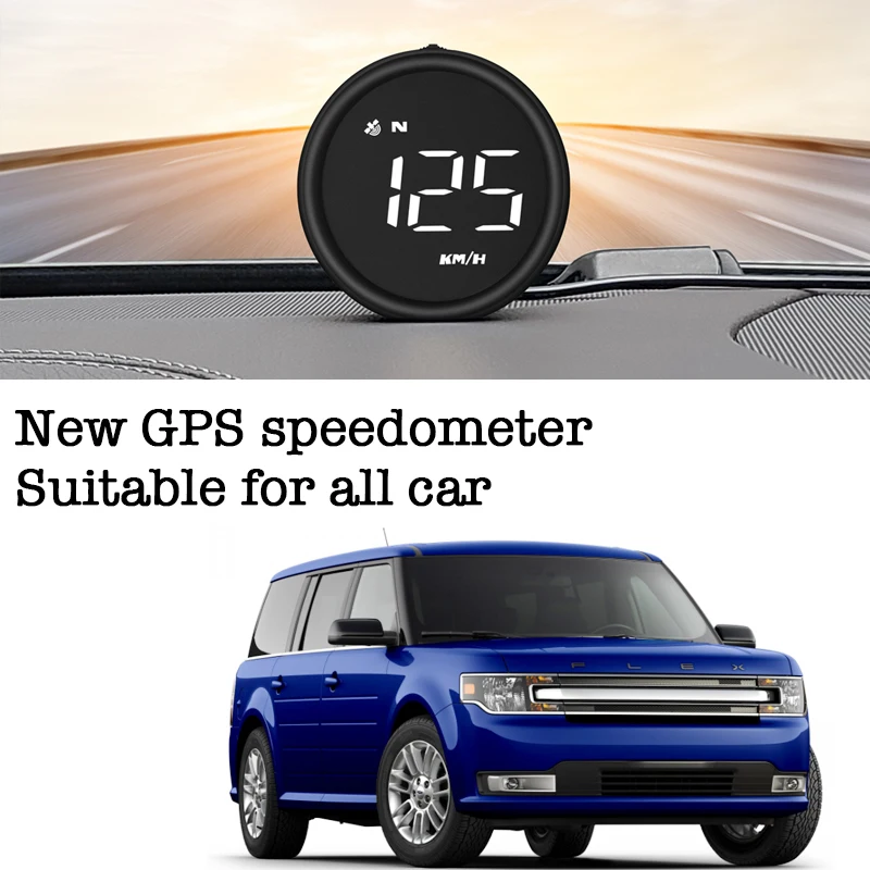 

Car HUD Head Up Display For Ford Flex 2009~2019 Car Digital Speedometer Information Projector Racing GPS Speed meter