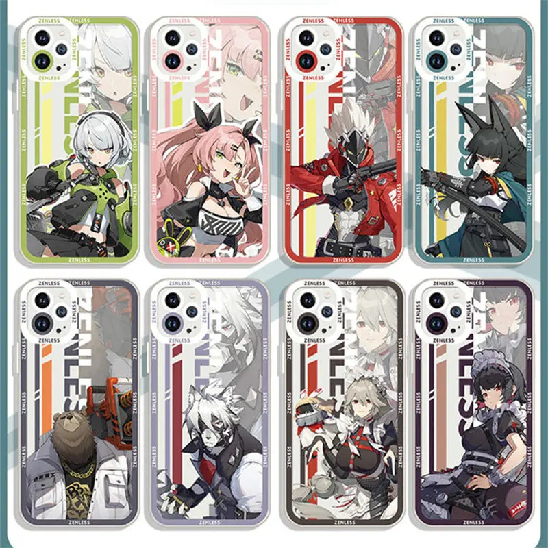 Zenless Zone Zero Clear Soft Phone Case Cover
